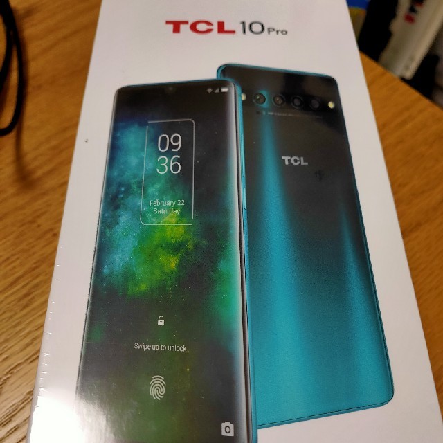 TCL10 PRO SIMフリー　シムフリー端末