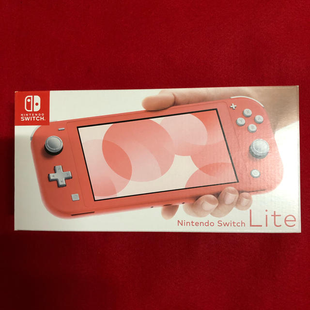 ニンテンドースイッチライト　コーラルピンク