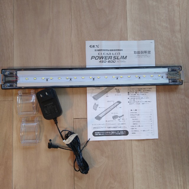 ジェックスGEX ライト パワー スリム 450 ブラック LEDの通販 by ke8035ky's shop｜ラクマ