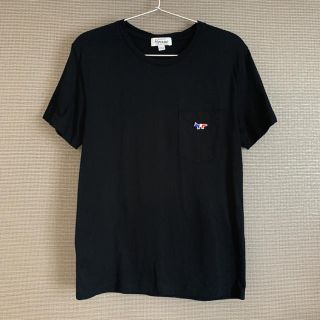 メゾンキツネ(MAISON KITSUNE')の【期間限定値下げ】MAISON KITSUNE Tシャツ ブラック(Tシャツ/カットソー(半袖/袖なし))