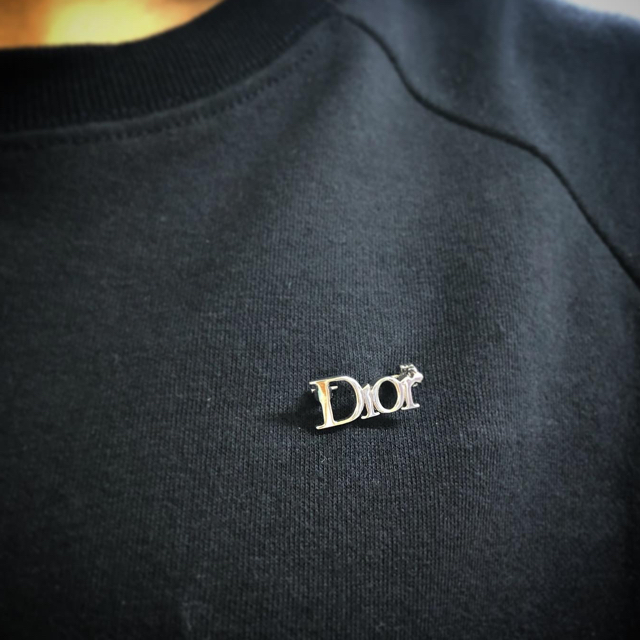 Dior(ディオール)のDior ディオール　ブローチ　コサージュ　アクセサリー　シルバー レディースのアクセサリー(ブローチ/コサージュ)の商品写真