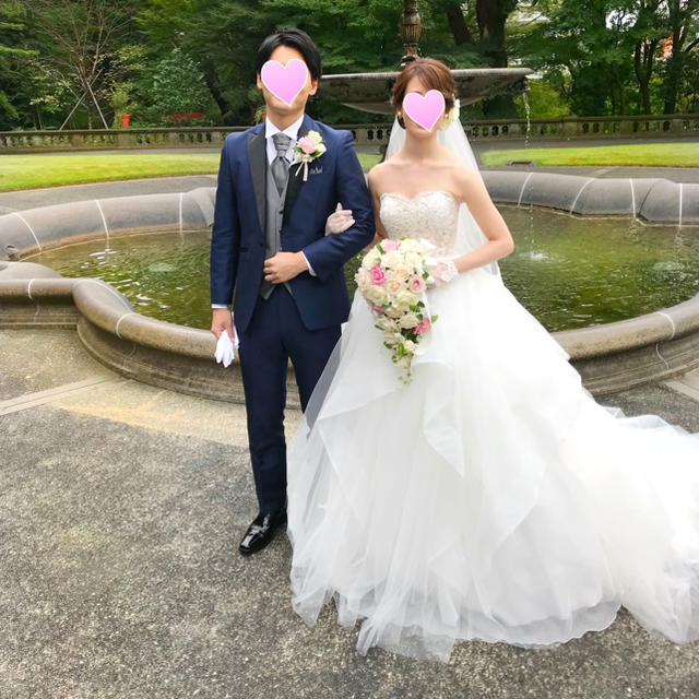 プロノビアス Pronovias ウェディングドレス Draval レディースのフォーマル/ドレス(ウェディングドレス)の商品写真