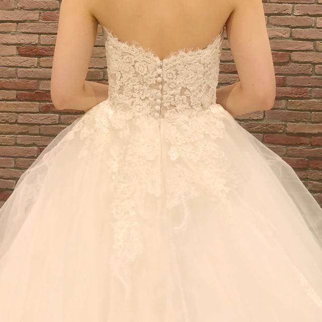 プロノビアス Pronovias ウェディングドレス Draval レディースのフォーマル/ドレス(ウェディングドレス)の商品写真