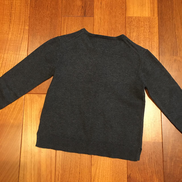 ZARA(ザラ)のZARA ザラ　カーディガン　グレー　122cm キッズ/ベビー/マタニティのキッズ服女の子用(90cm~)(カーディガン)の商品写真