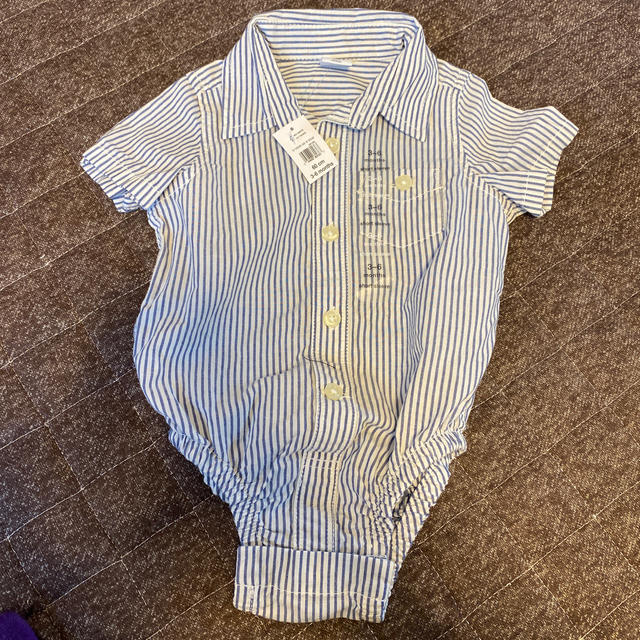 babyGAP(ベビーギャップ)のGAP ストライプ　シャツ キッズ/ベビー/マタニティのベビー服(~85cm)(シャツ/カットソー)の商品写真