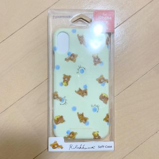 サンエックス(サンエックス)の新品未開封♡リラックマiPhoneケース♡iPhoneX.XS対応(iPhoneケース)