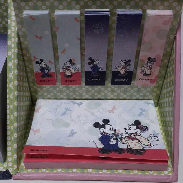 Disney ディズニーストア ミッキー ミニー 夏祭り 付箋 メモboxの通販 By りえなつ S Shop ディズニーならラクマ