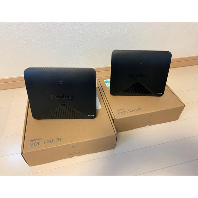 PC/タブレットWi-Fi ルーター MESH ROUTER MR2200ac 2台セット