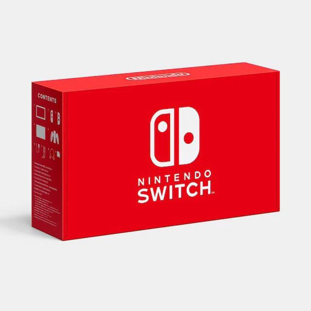 Nintendo Switch(ニンテンドースイッチ)のNintendo Switch ネオンパープル・ネオンオレンジ限定　新品未使用 エンタメ/ホビーのゲームソフト/ゲーム機本体(家庭用ゲーム機本体)の商品写真