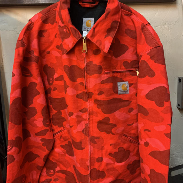 A BATHING APE(アベイシングエイプ)のエイプ×カーハート　JKT メンズのジャケット/アウター(ブルゾン)の商品写真