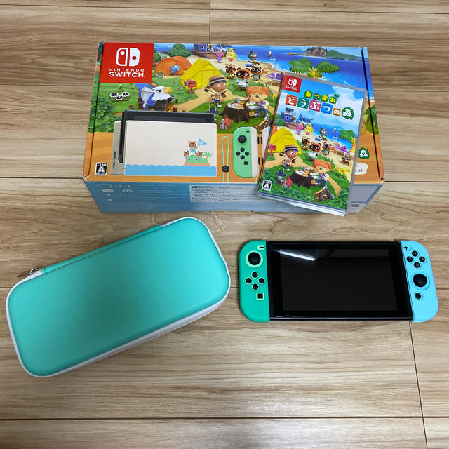 Nintendo Switch あつまれどうぶつの森セットとソフト