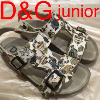 ディーアンドジー(D&G)のD&G junior キッズサンダル　kidsサンダル(サンダル)