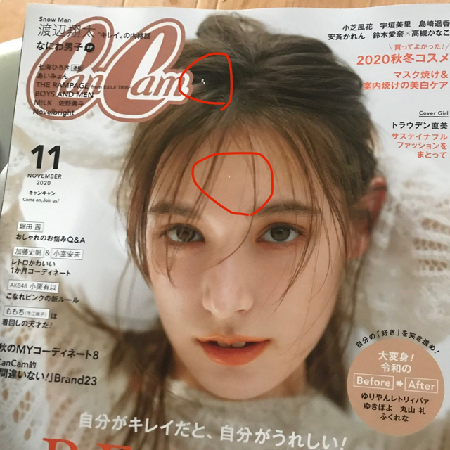 小学館(ショウガクカン)のCanCam (キャンキャン) 2020年 11月号 エンタメ/ホビーの雑誌(その他)の商品写真