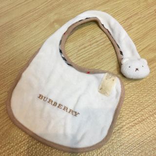 バーバリー(BURBERRY)の美品　バーバリー　スタイ(ベビースタイ/よだれかけ)