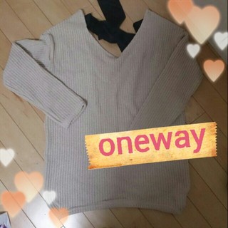 ワンウェイ(one*way)のoneway セーター(ニット/セーター)