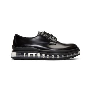 プラダ(PRADA)のPRADA TRANSPARENT SOLE DERBY SHOES(ドレス/ビジネス)