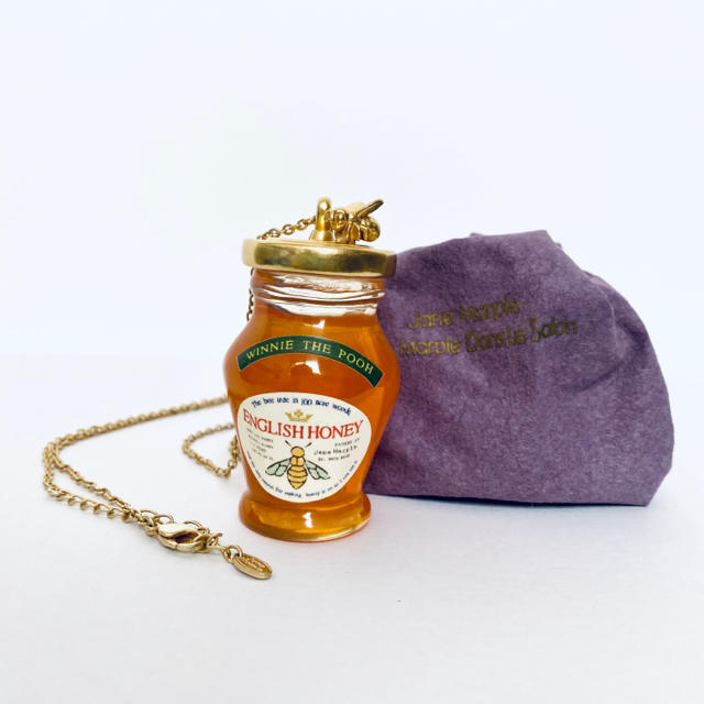 JaneMarple(ジェーンマープル)のジェーンマープル　プーさんハチミツ瓶ネックレス　Jane  marple レディースのアクセサリー(ネックレス)の商品写真