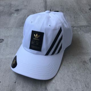 アディダス(adidas)のadidas スーパースターcap ホワイトゴールド  海外限定(キャップ)