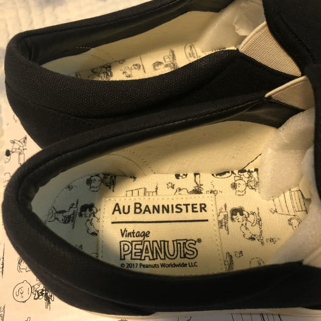 AU BANNISTER(オゥバニスター)のAU BANNISTER PEANUTSスヌーピー　スリッポン レディースの靴/シューズ(スリッポン/モカシン)の商品写真