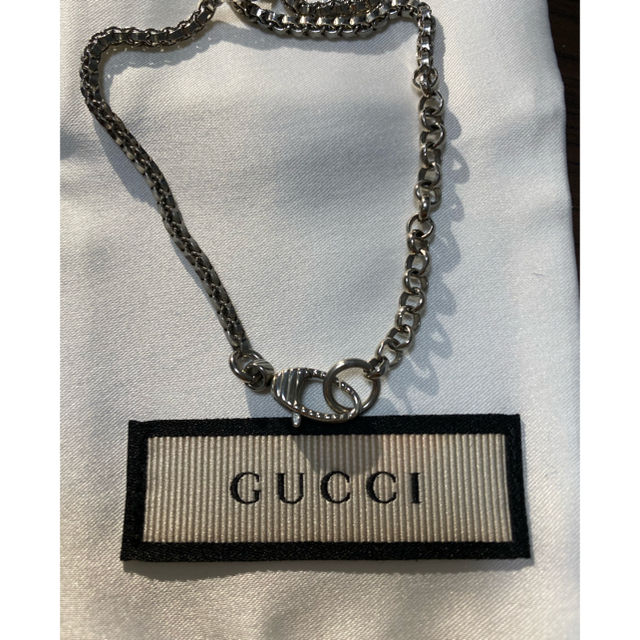 Gucci(グッチ)のY グッチ GUCCI アンガーフォレスト イーグル ネックレス アニマル メンズのアクセサリー(ネックレス)の商品写真