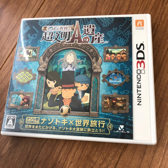 レイトン教授と超文明Aの遺産 3DS エンタメ/ホビーのゲームソフト/ゲーム機本体(携帯用ゲームソフト)の商品写真