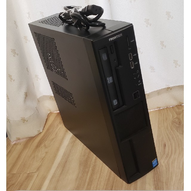 シルバーピーチ ASUS/Wi-Fi/グラボ搭載/光るスリムデスクトップ