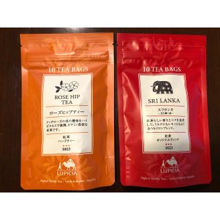 ルピシア(LUPICIA)のLUPICIA  紅茶　お茶　スリランカ&ローズヒップティー　ティーパック(茶)