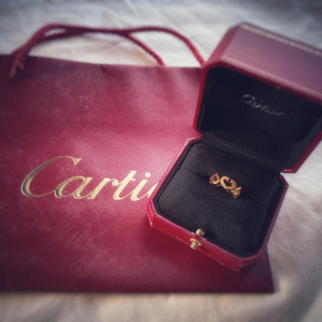 注目 Cartier - Cartier カルティエ　リング　指輪　Cハート リング(指輪)