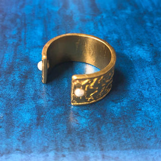 pearl label ring(リング(指輪))