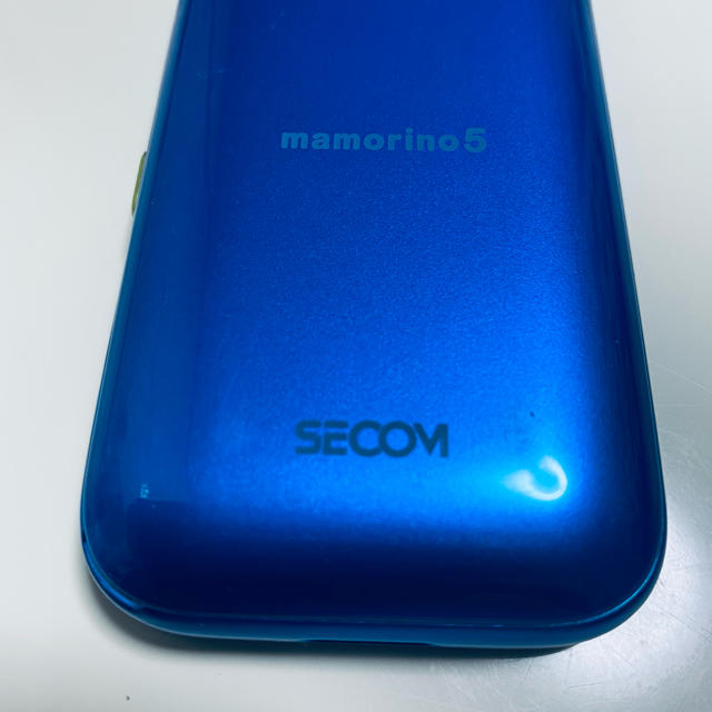 auキッズ携帯 マモリーノ5 ブルー - 携帯電話本体