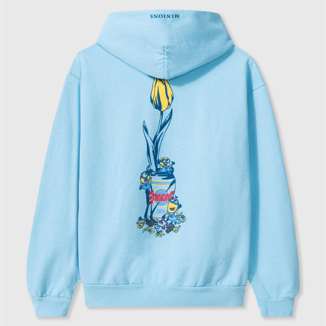 ミニオン(ミニオン)のVerdy Minions Wasted Youth Hoodie 青M メンズのトップス(パーカー)の商品写真