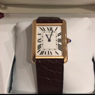 Cartier - カルティエ タンクソロ LM PGの通販 by ハコ's shop ...