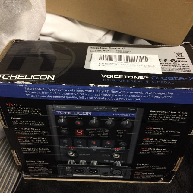 tchelicon エフェクター 楽器のレコーディング/PA機器(エフェクター)の商品写真