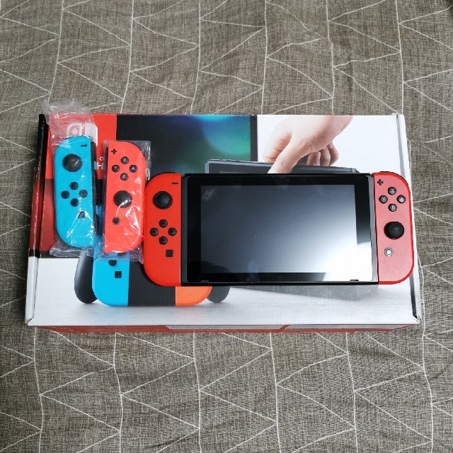 joy-con2組！ Nintendo Switch本体 旧型 中古 交換無料 www.gold-and