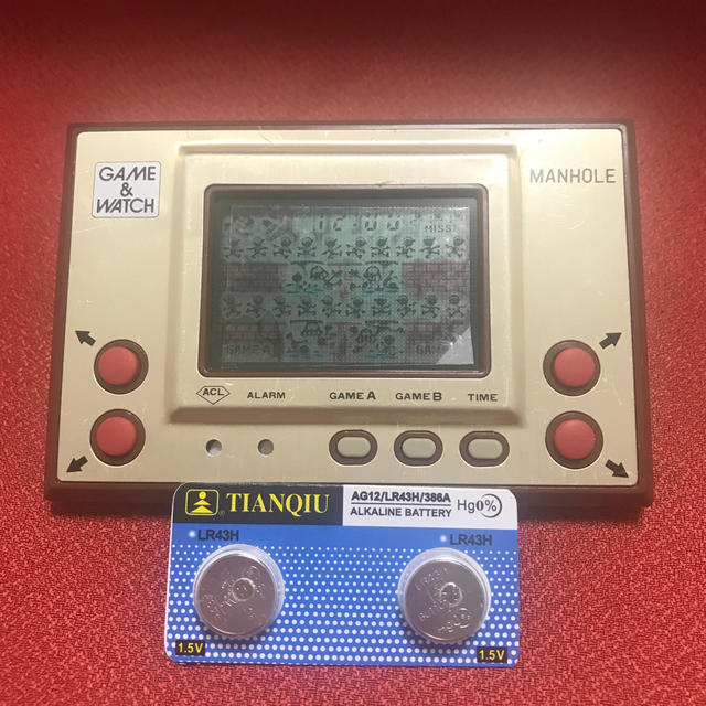 任天堂 - 【新品電池付き】任天堂 ゲーム&ウォッチ マンホール MANHOLE