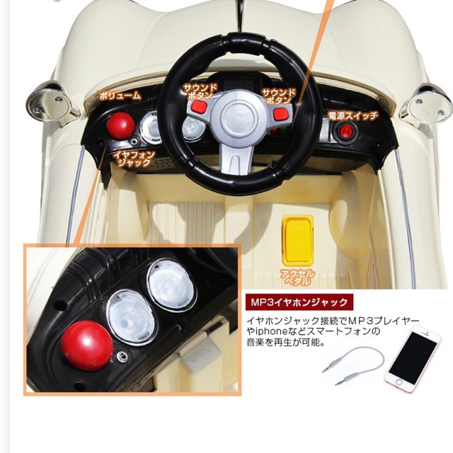 乗用ラジコンカーリングボーイ エンタメ/ホビーのテーブルゲーム/ホビー(三輪車/乗り物)の商品写真