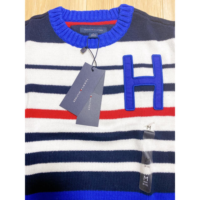 TOMMY HILFIGER(トミーヒルフィガー)のゆい様ご専用！トミーヒルフィガーセーター ニット キッズ/ベビー/マタニティのキッズ服男の子用(90cm~)(ニット)の商品写真