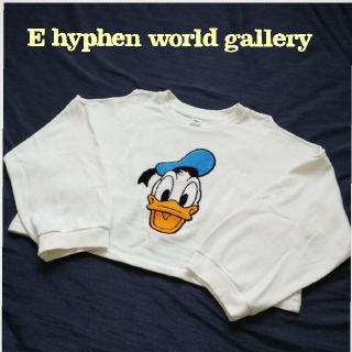 イーハイフンワールドギャラリー(E hyphen world gallery)のE hyphen ドナルド トレーナー 長袖 トップス(トレーナー/スウェット)