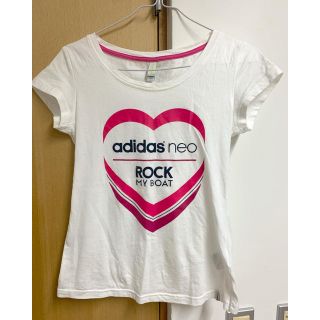 アディダス(adidas)のTシャツ　アディダス　ハート(Tシャツ/カットソー(半袖/袖なし))