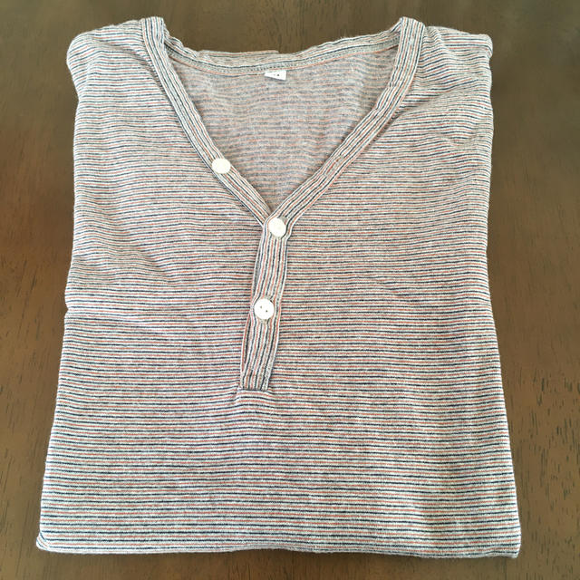 MUJI (無印良品)(ムジルシリョウヒン)の無印良品　Tシャツ　used （美品） メンズのトップス(Tシャツ/カットソー(半袖/袖なし))の商品写真