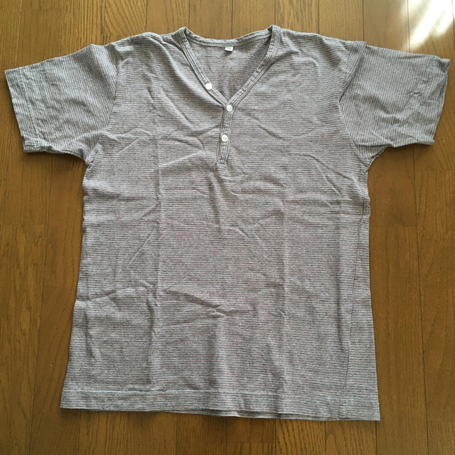 MUJI (無印良品)(ムジルシリョウヒン)の無印良品　Tシャツ　used （美品） メンズのトップス(Tシャツ/カットソー(半袖/袖なし))の商品写真