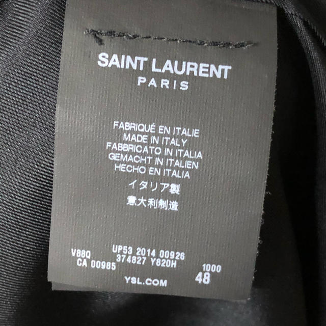 Saint Laurent(サンローラン)のサンローラン SAINT LAURENT スカジャン ブルゾン メンズのジャケット/アウター(スカジャン)の商品写真