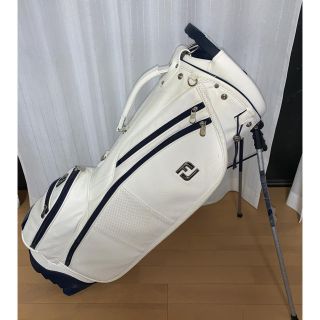 フットジョイ(FootJoy)のFJゴルフバック　1年くらい使用　汚れ擦れ無し　美品だと思います　カバー新品(バッグ)