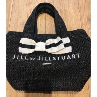 ジルバイジルスチュアート(JILL by JILLSTUART)のジルバイジルスチュアート　ミニトートカゴバック(かごバッグ/ストローバッグ)