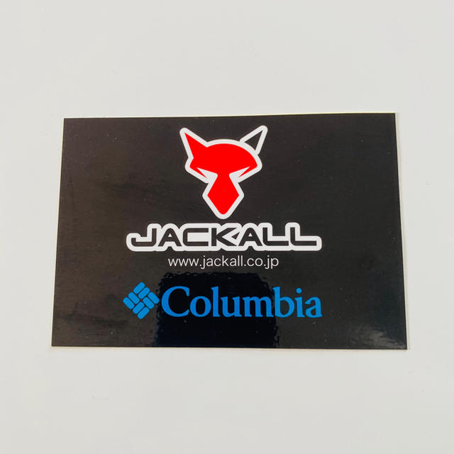 Columbia(コロンビア)のJACKALL&Columbia 常吉&Columbia ステッカー スポーツ/アウトドアのフィッシング(その他)の商品写真