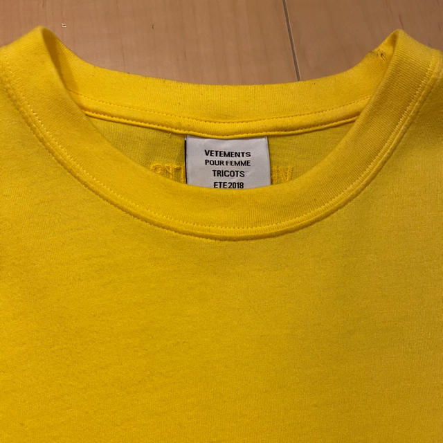 Balenciaga(バレンシアガ)のVetements DHL再構築　Tシャツ メンズのトップス(Tシャツ/カットソー(半袖/袖なし))の商品写真
