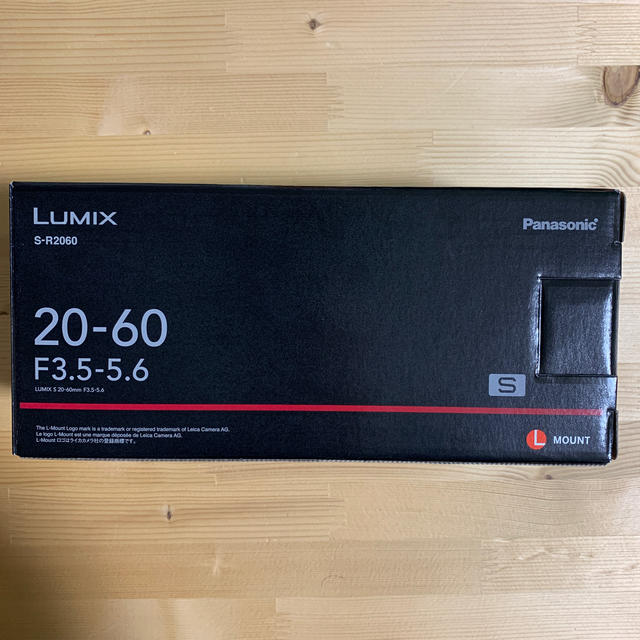 Panasonic(パナソニック)の【新品・未使用】LUMIX S 20-60mm F3.5-5.6 スマホ/家電/カメラのカメラ(レンズ(ズーム))の商品写真