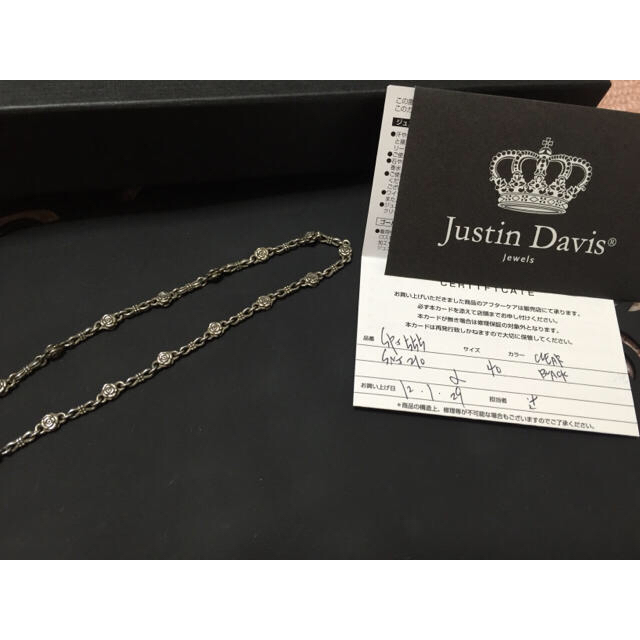 Justin Davis(ジャスティンデイビス)のJustin Davis ネックレス レディースのアクセサリー(ネックレス)の商品写真