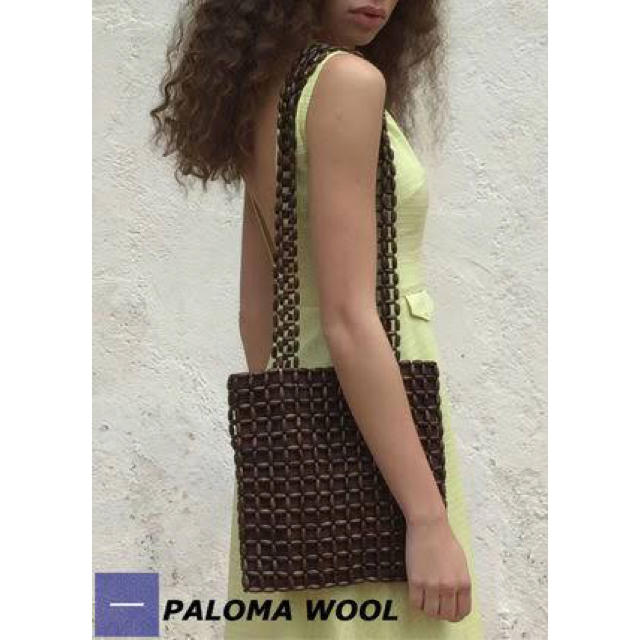 BEAUTY&YOUTH UNITED ARROWS(ビューティアンドユースユナイテッドアローズ)の【paloma wool】ウッドビーズバッグ レディースのバッグ(ショルダーバッグ)の商品写真