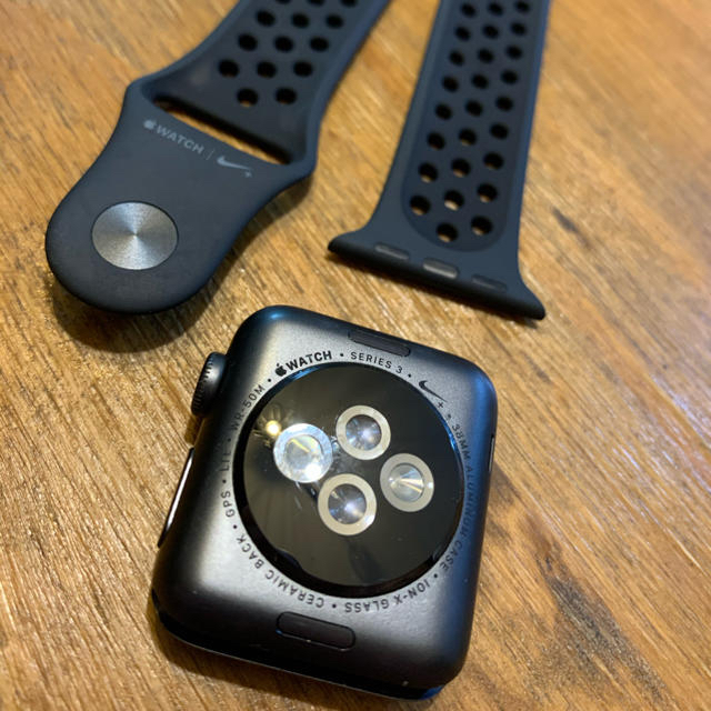 Apple Watch(アップルウォッチ)のApple Watch Nike+ 38mm スペースグレイ ブラック モデル メンズの時計(腕時計(デジタル))の商品写真